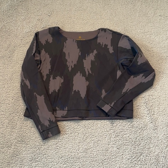 Lululemon Take The Moment Long Sleeve Sweatshirt lululemon x Robert Geller sz L - Picture 1 of 6